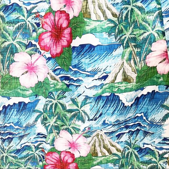 Frank’s tropical print swim trunks Large NEW - Picture 4 of 14